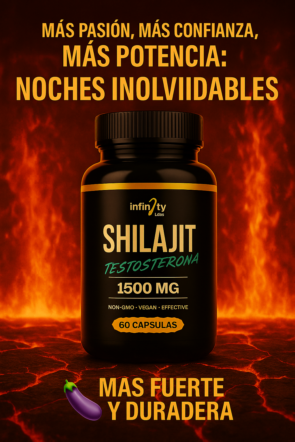 Shilajit™ Potenciador sexual (60Cap) + Ebook de regalo